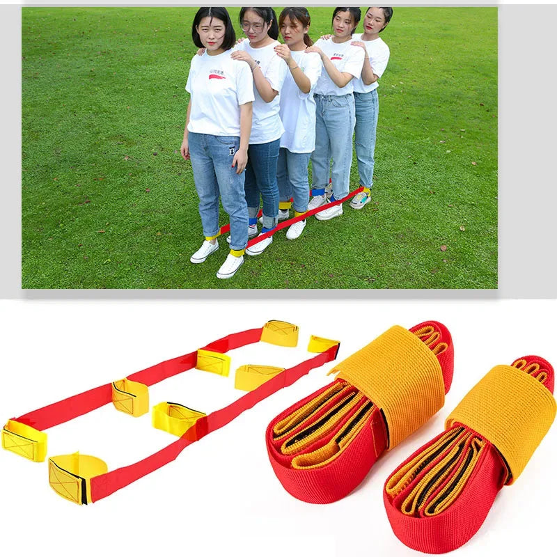 3/4/5/6 Outdoor children's Team Footstep Game