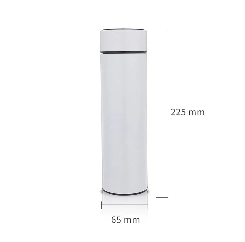 500ml Stainless Steel Thermos Bottle with LED Digital Temperature Display