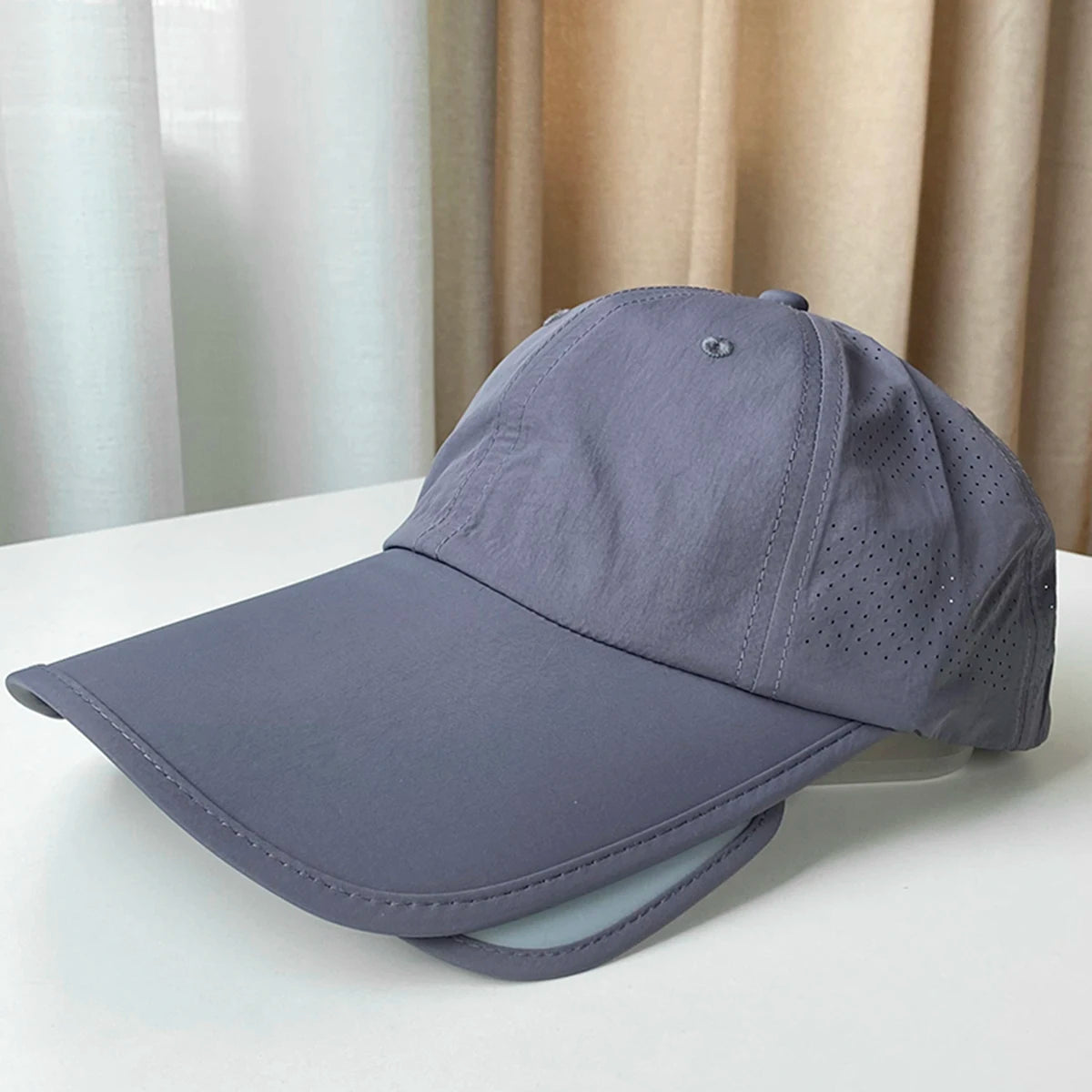 Men's Big Brim Breathable Retractable Sunshade Hat