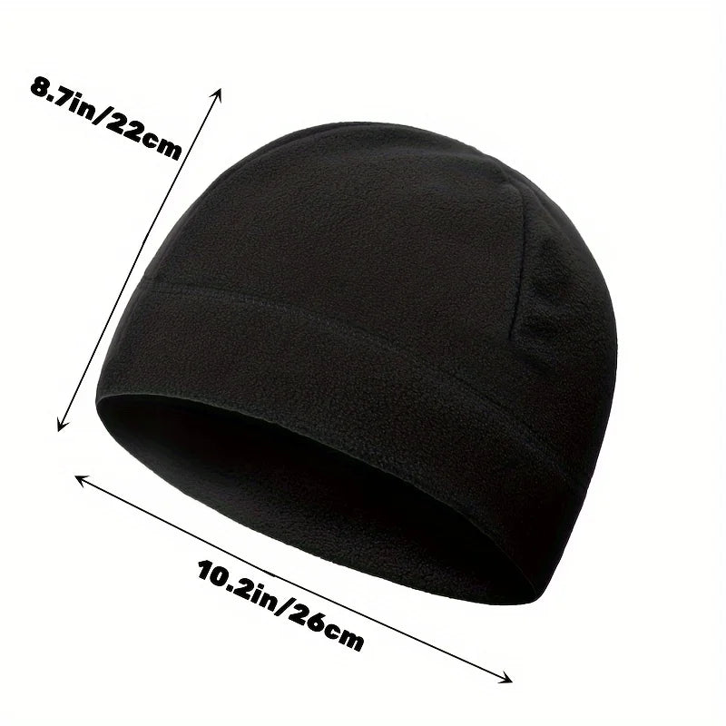 Unisex Windproof Polar Fleece Beanie