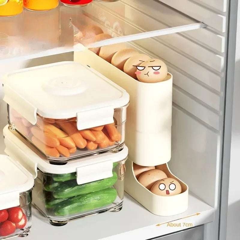 4 Layer Automatic Slide Egg Storage Box