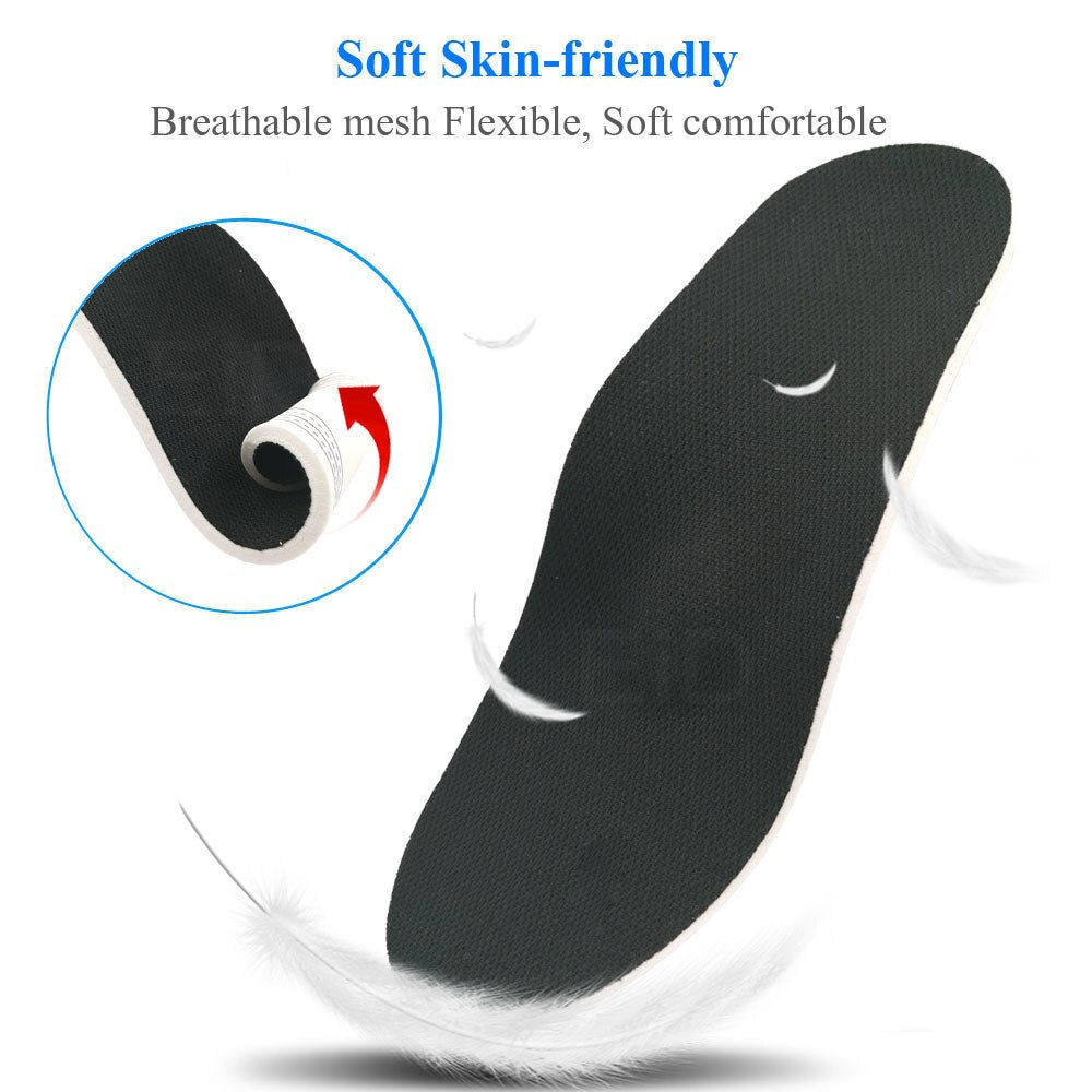 Unisex EiD Premium Orthotic Gel High Arch Support Insoles.