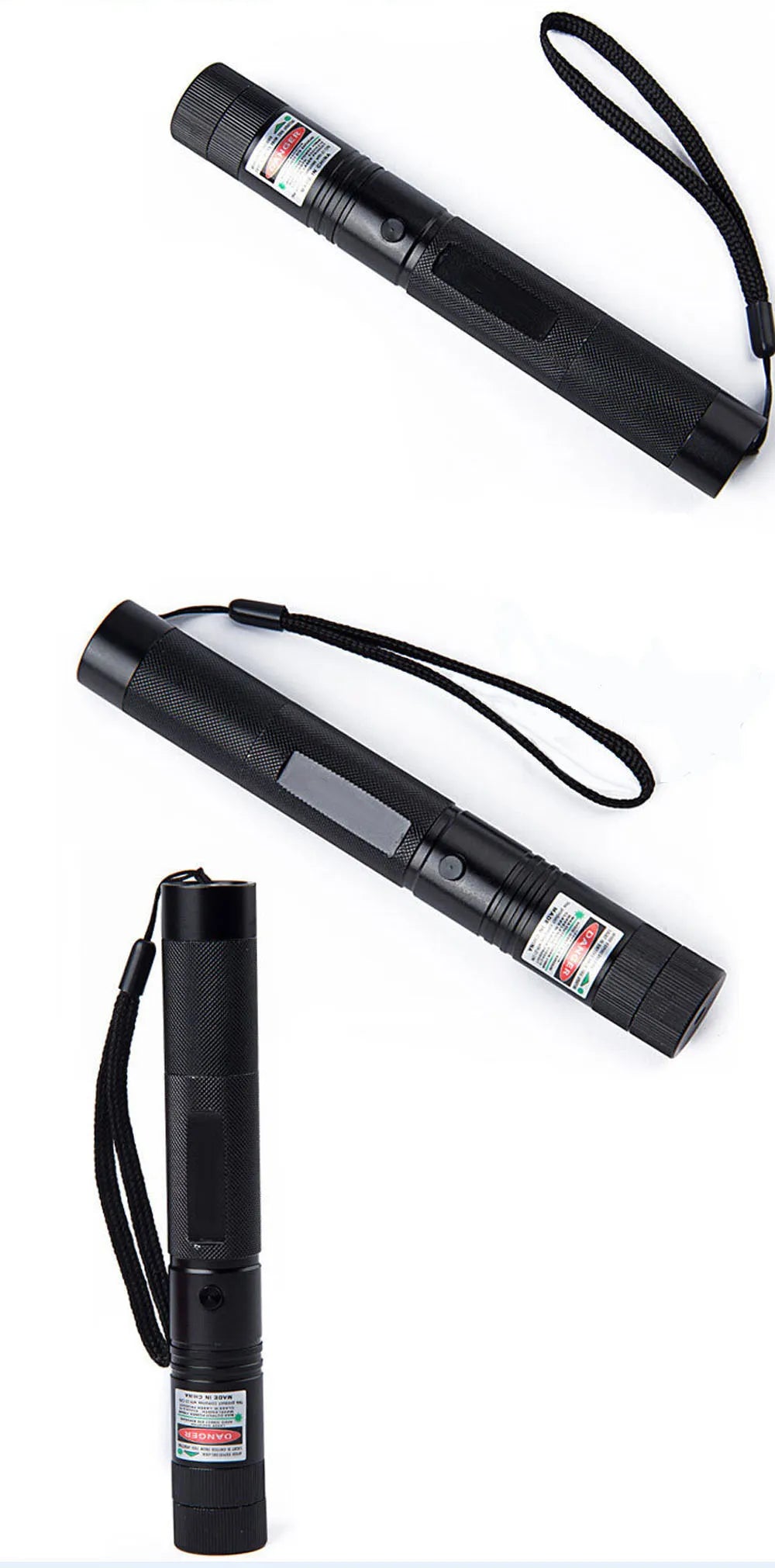 532nm 5mw High Power Green Laser Pointer With Adjustable Focus (Battery not included)