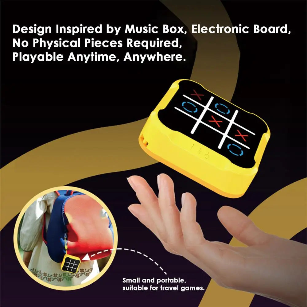 Children's Electronic Tic-Tac-Toe Game