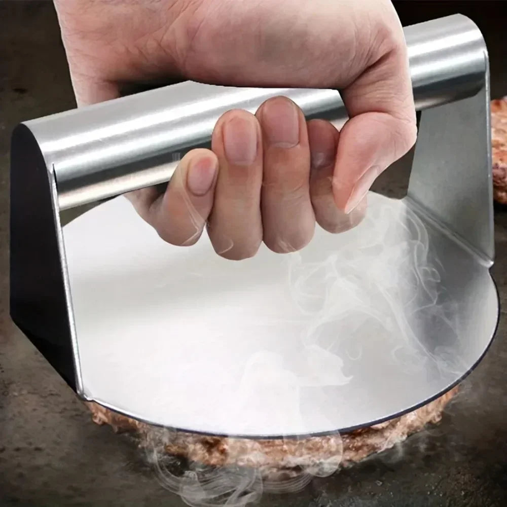 Stainless Steel Smash Burger Press