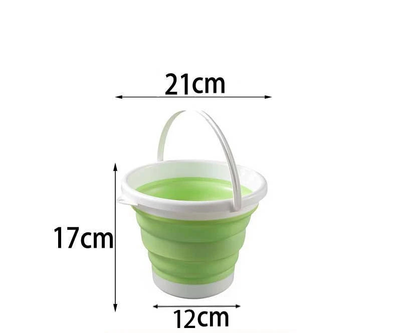 3L/5L/10L Multi-purpose Silicone Folding Bucket