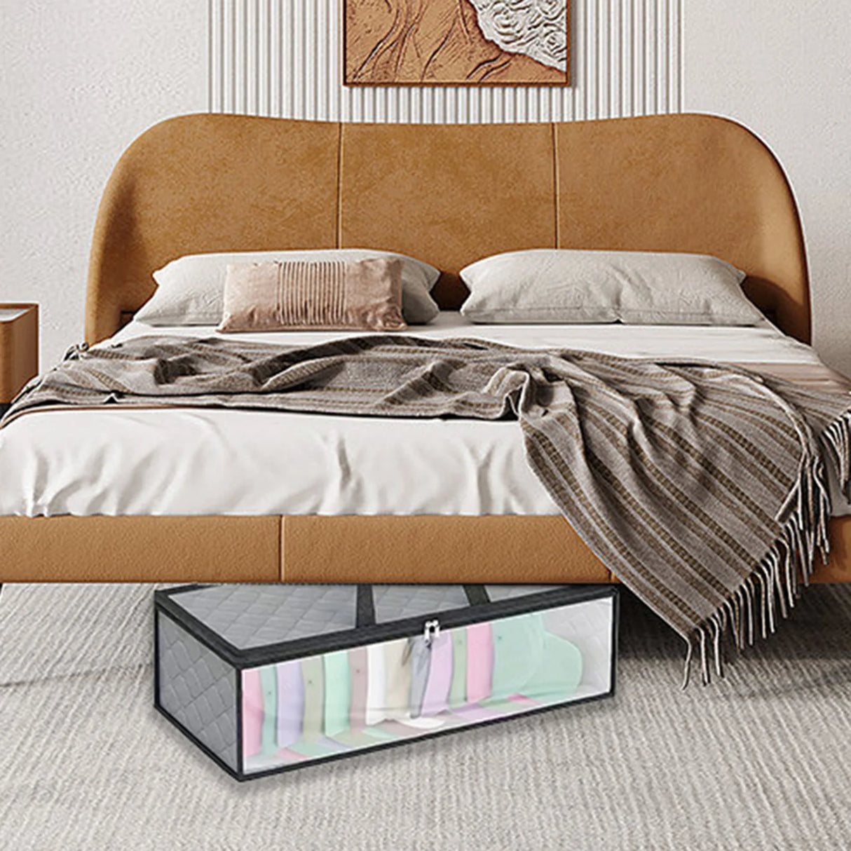 Multipurpose Folding Under-bed Storage Bag