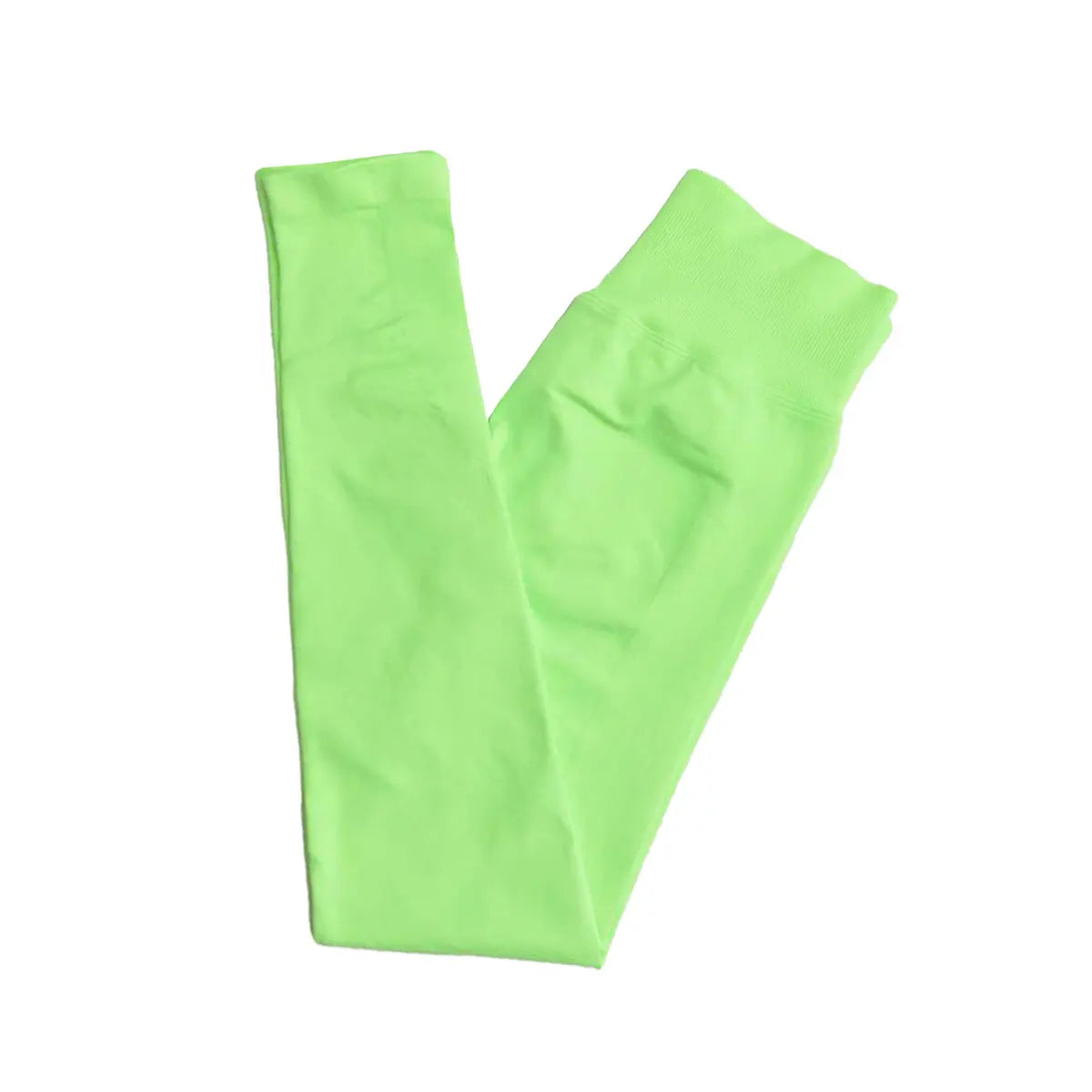 NCLAGEN Low Ribbed Band Seamless Scrunch Bum Impact Leggings