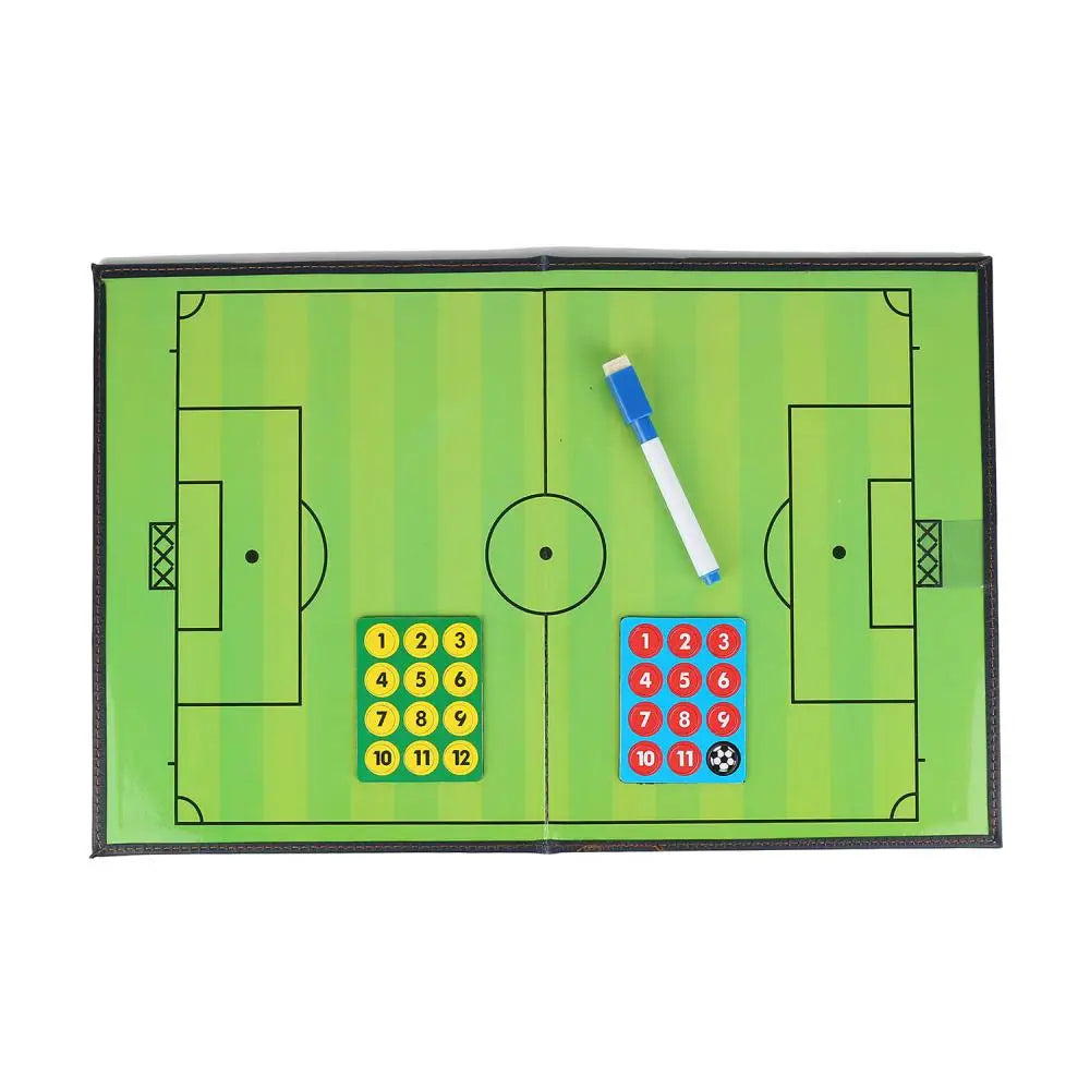 Magnetic Folding Soccer Board Tactical Plate Book With Marker