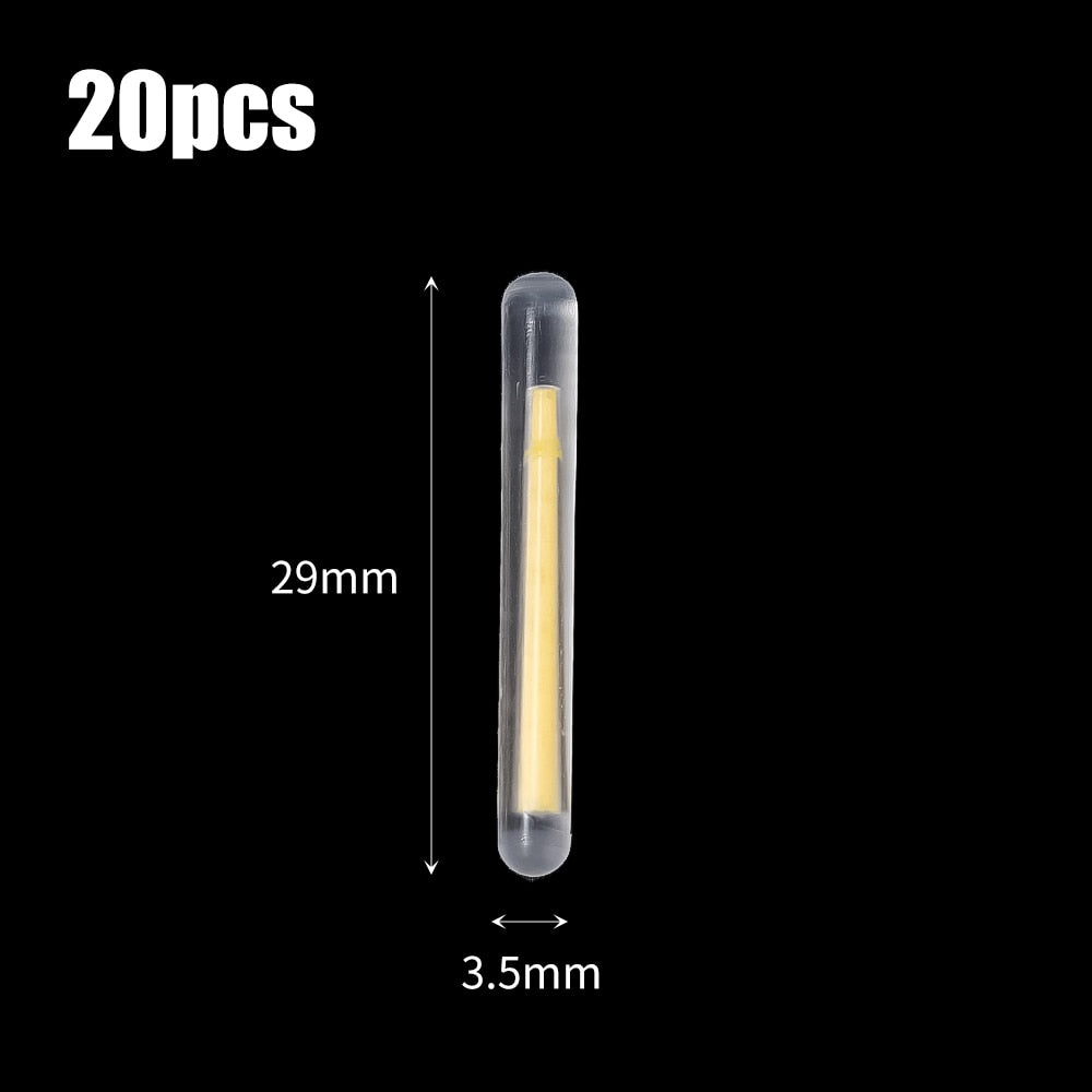 10/20/50PCS/lot 2.2-4.5mm Fluorescent light glow in the dark sticks.