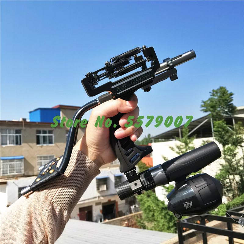 Professional Hunting Or Fishing Slingshot With Powerful Laser.