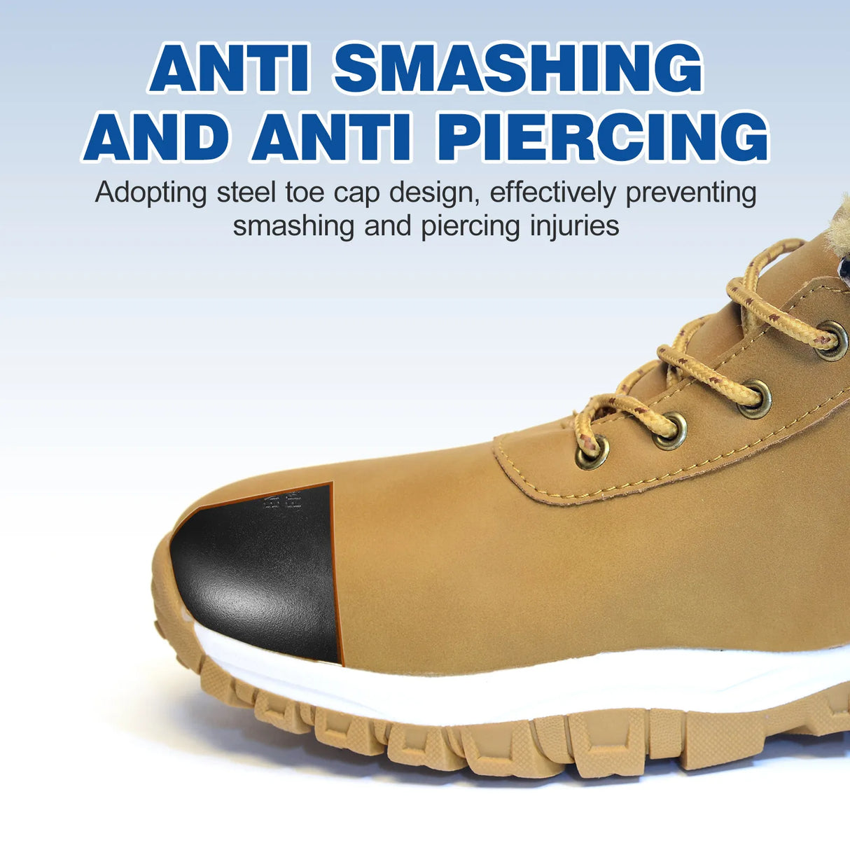 Universal Steel Toe Caps For Safety Boots Or Shoes