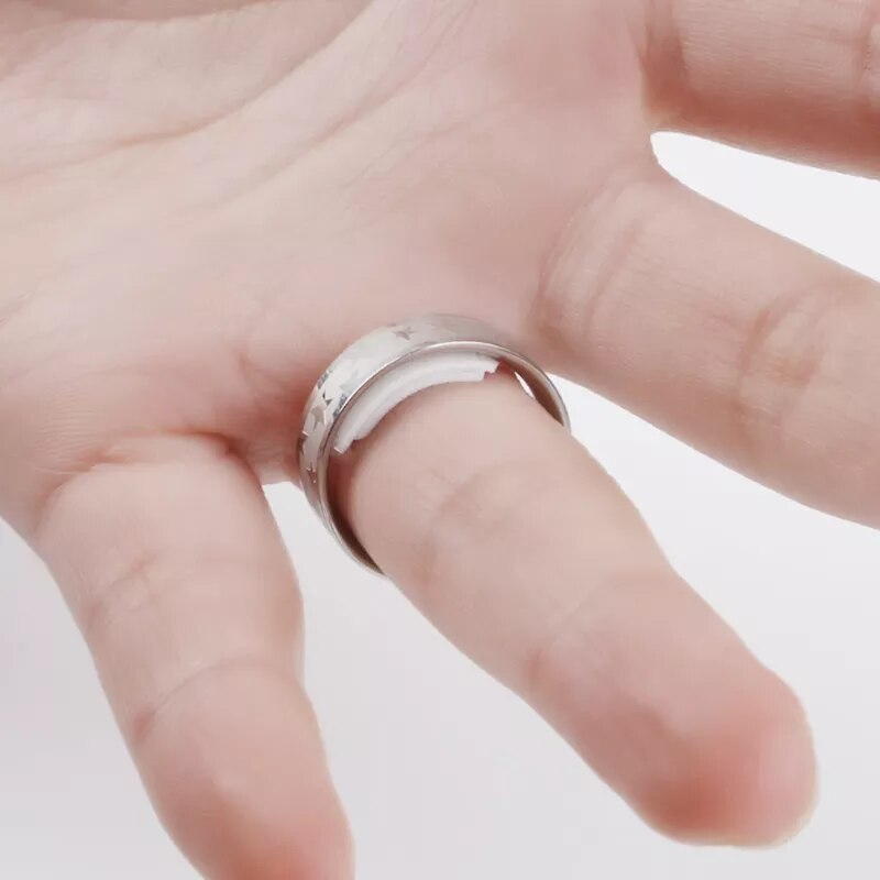 Silicone Transparent Or Color Ring Size Adjustment Adhesive.