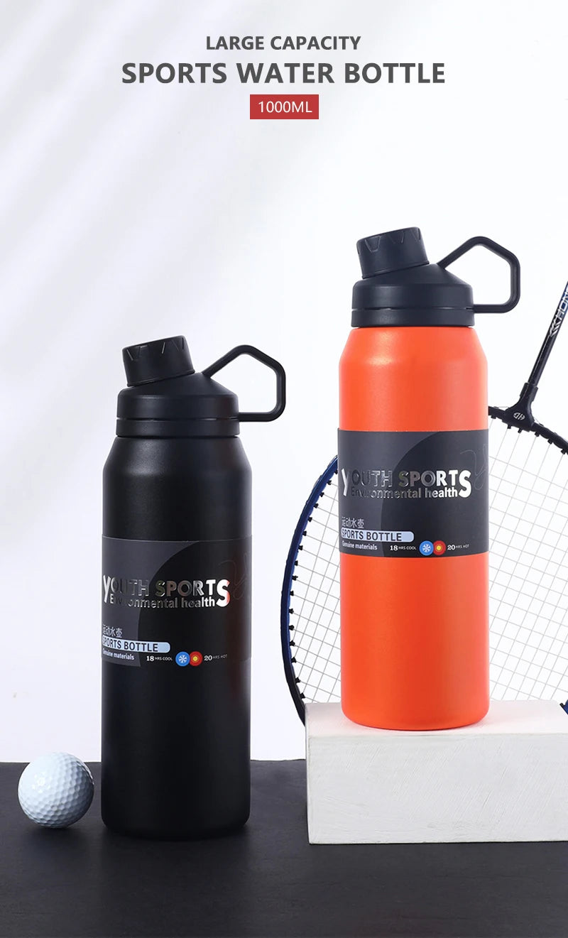 1000Ml Double Wall Stainless Steel Thermos