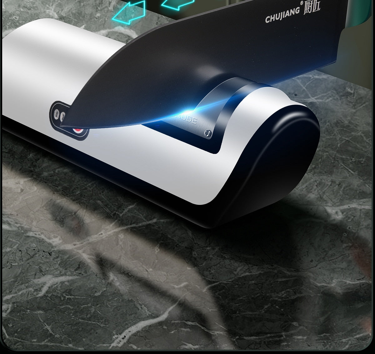 USB Rechargeable Electric Knife Sharpener.