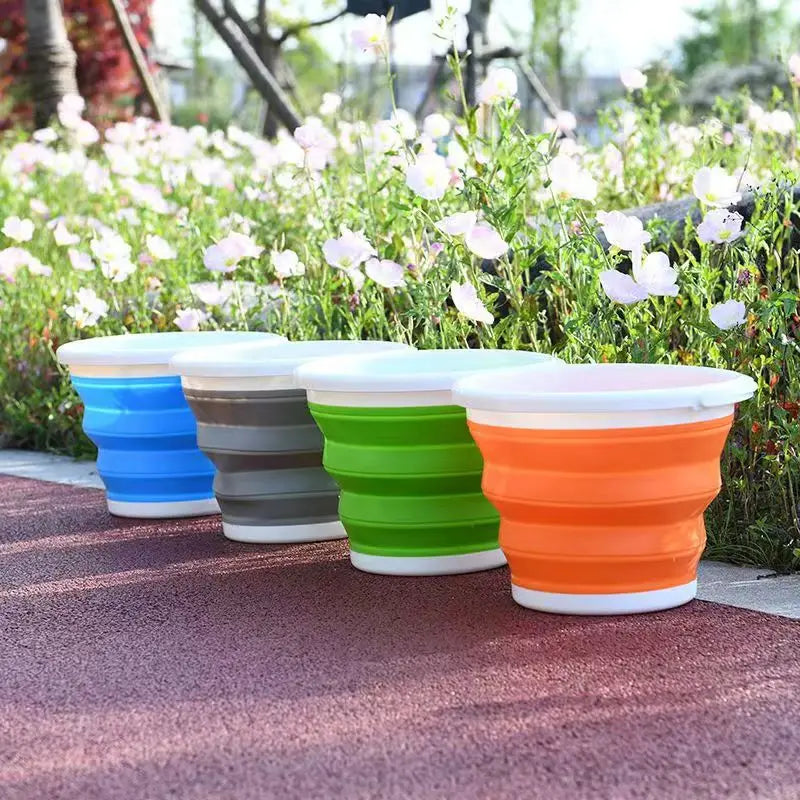 3L/5L/10L Multi-purpose Silicone Folding Bucket