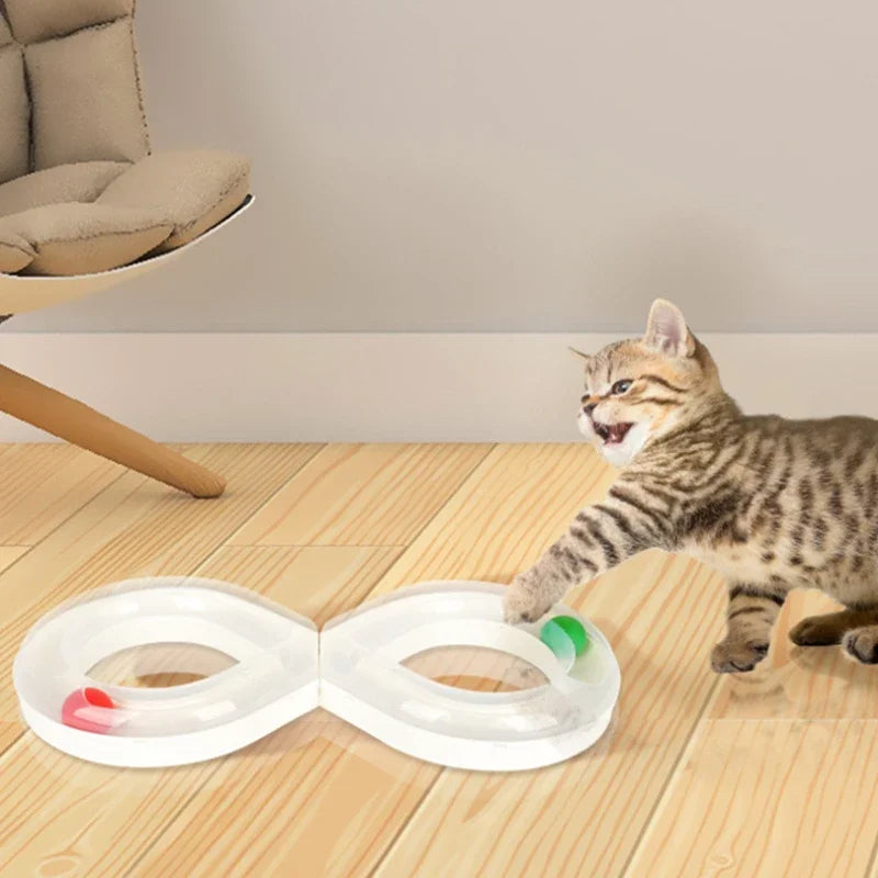 Cat Turntable Tunnel Toys