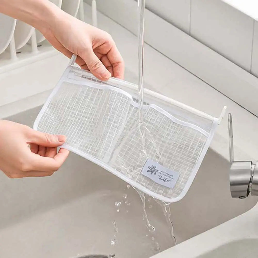 Mesh Refrigerator Storage Bag Organizer