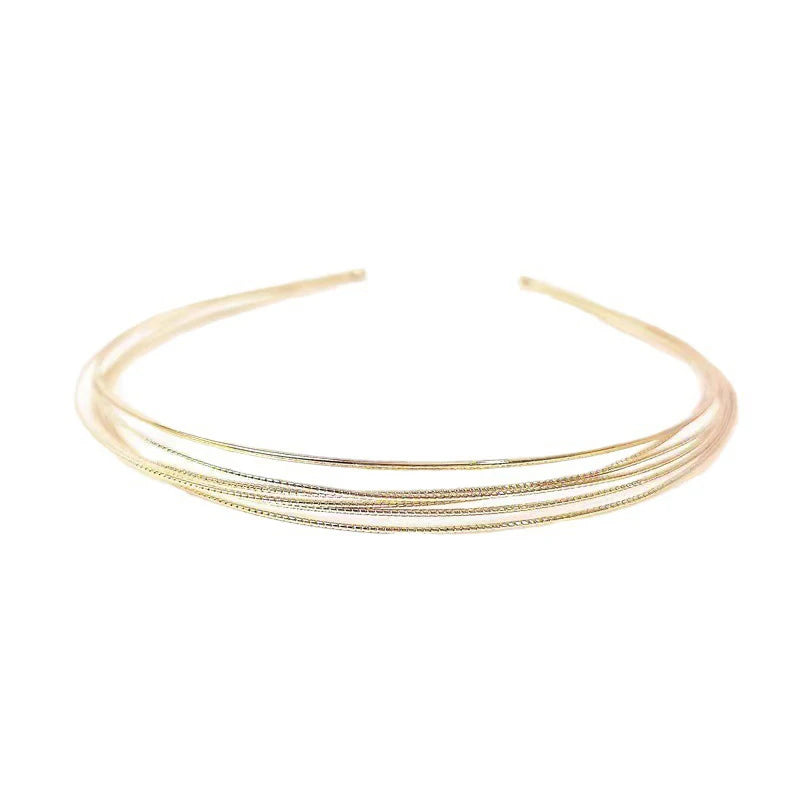 Women's Multilayer Metal Hair Band