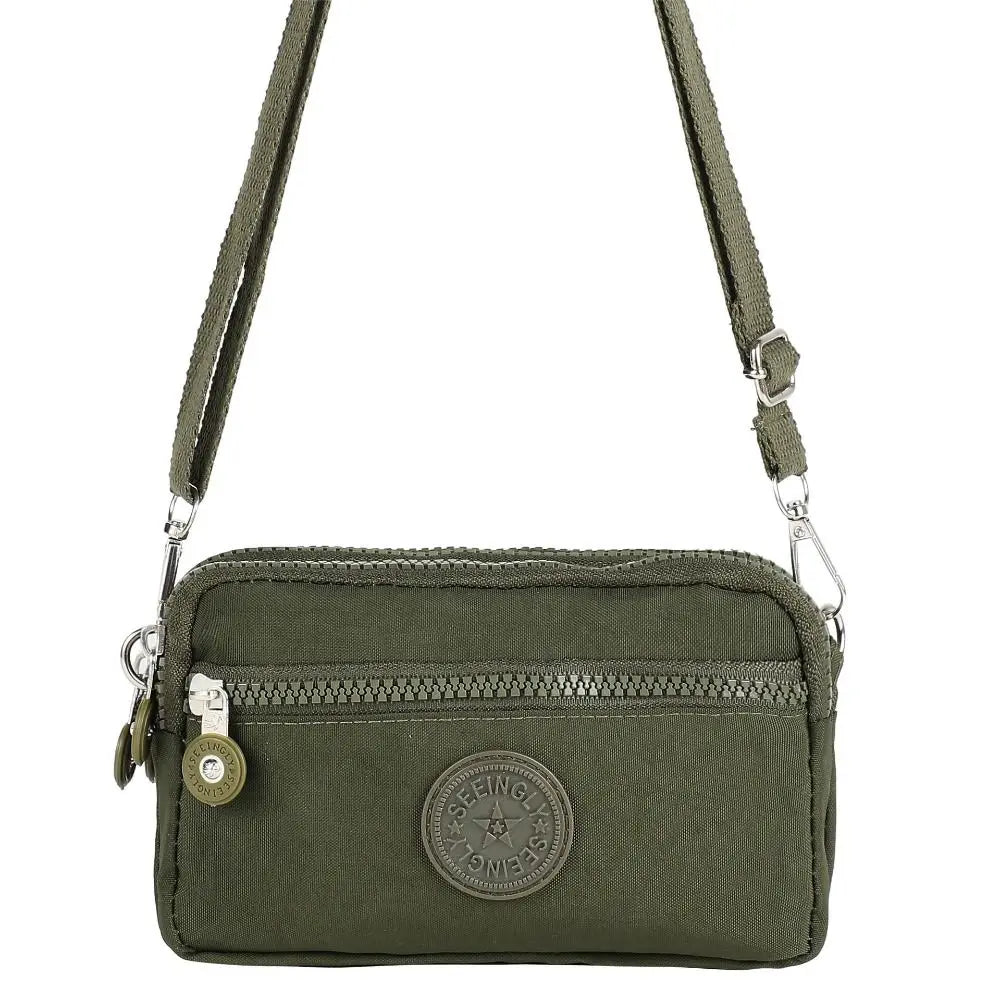 Women's Zipper Crossbody Shoulder Bag