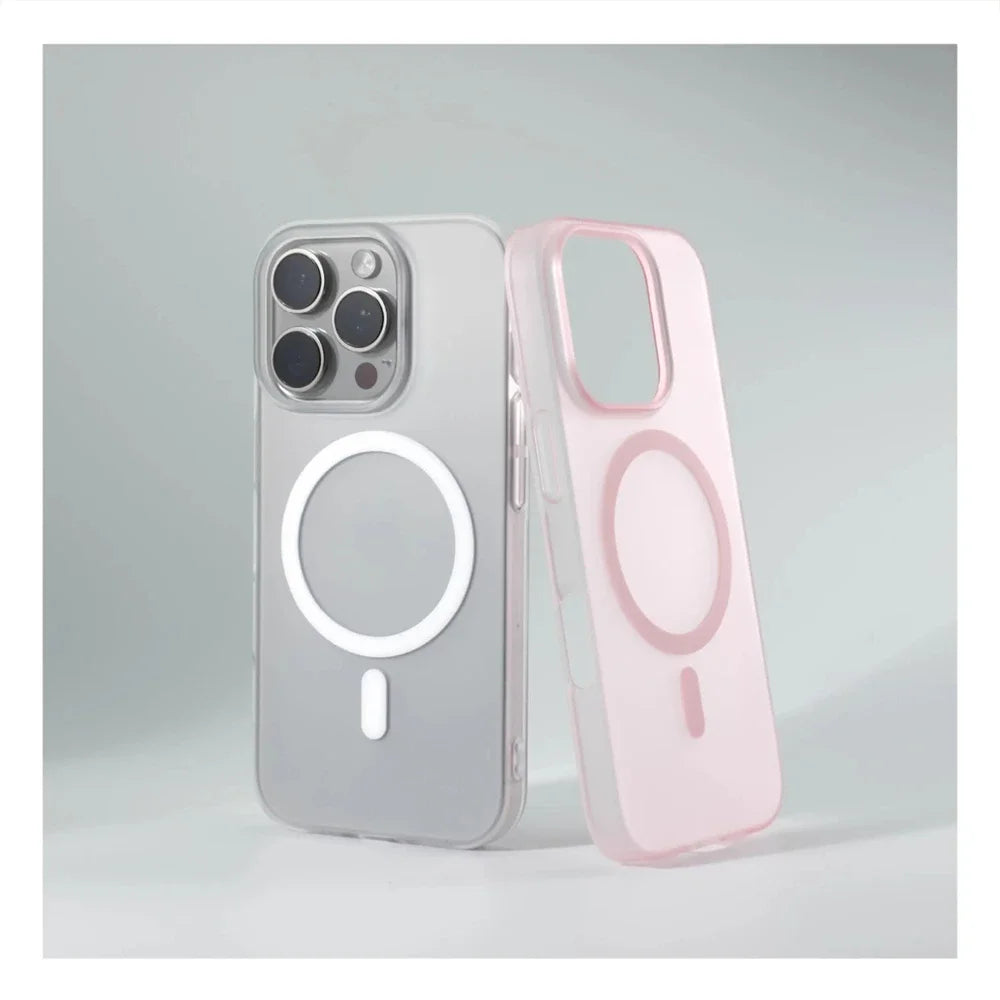 1.0 MM Ultra Thin Matte Magnetic Wireless Charge Hard PC Case For iPhone 17 16 15 14 Pro Max