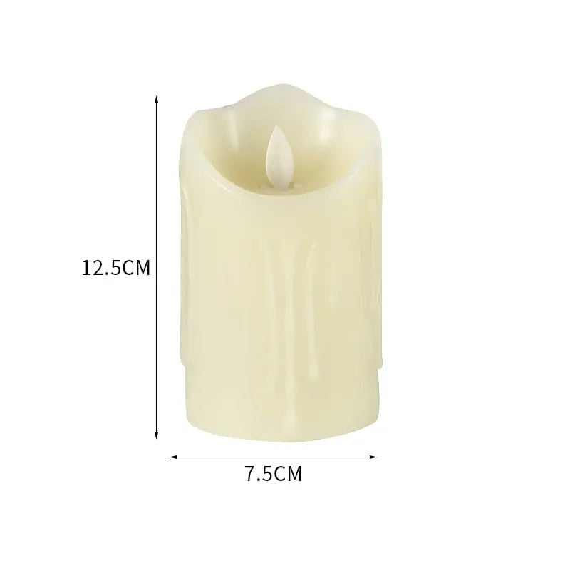 1 Pc Plastic Electronic Candle Lights