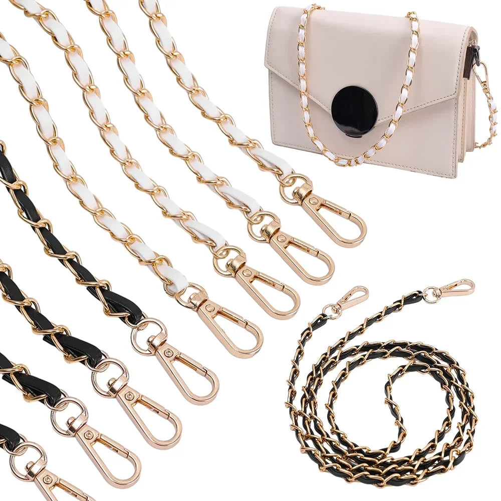 120cm Long PU Leather Bag Strap for Crossbody Shoulder Bags