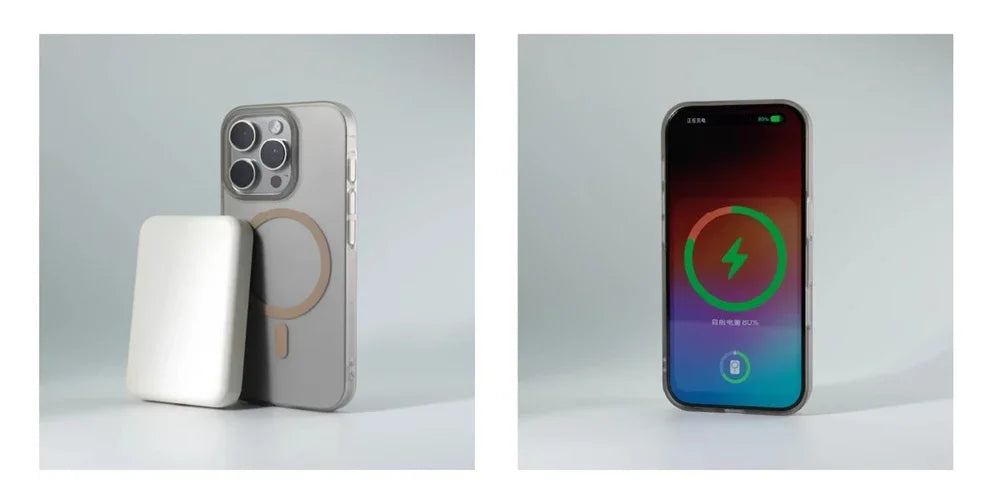 1.0 MM Ultra Thin Matte Magnetic Wireless Charge Hard PC Case For iPhone 17 16 15 14 Pro Max