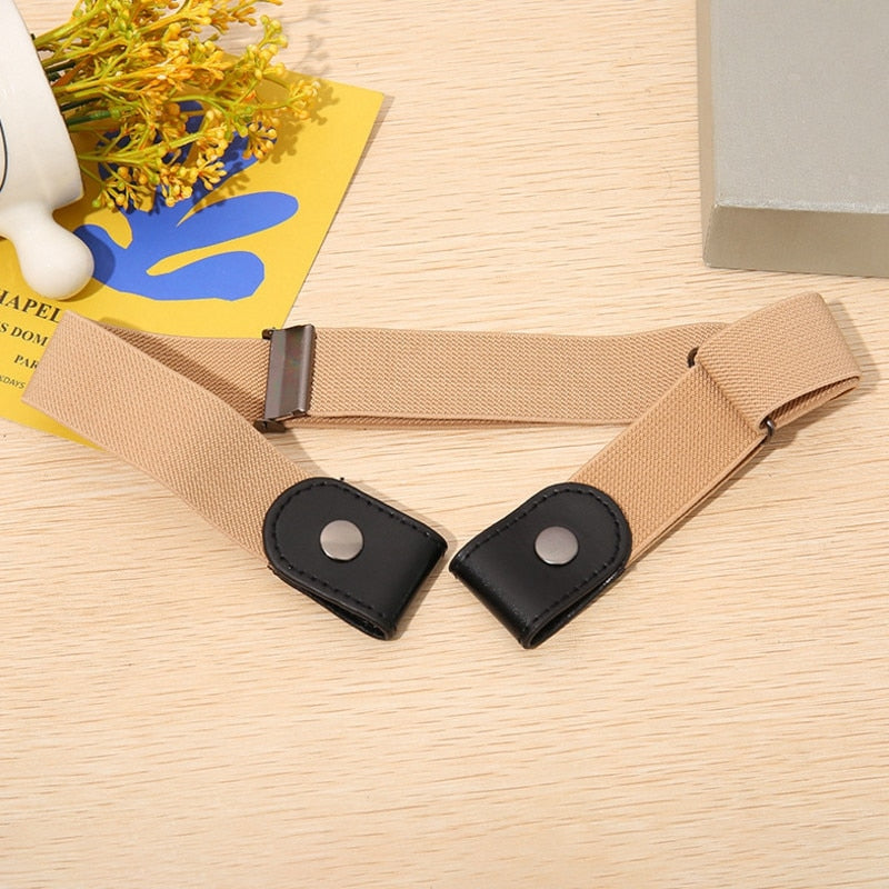 Men and Women Elastic Buckle-Free Belt for Pants.