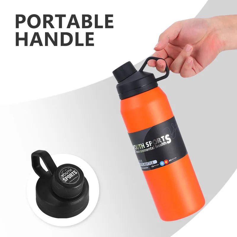 1000Ml Double Wall Stainless Steel Thermos