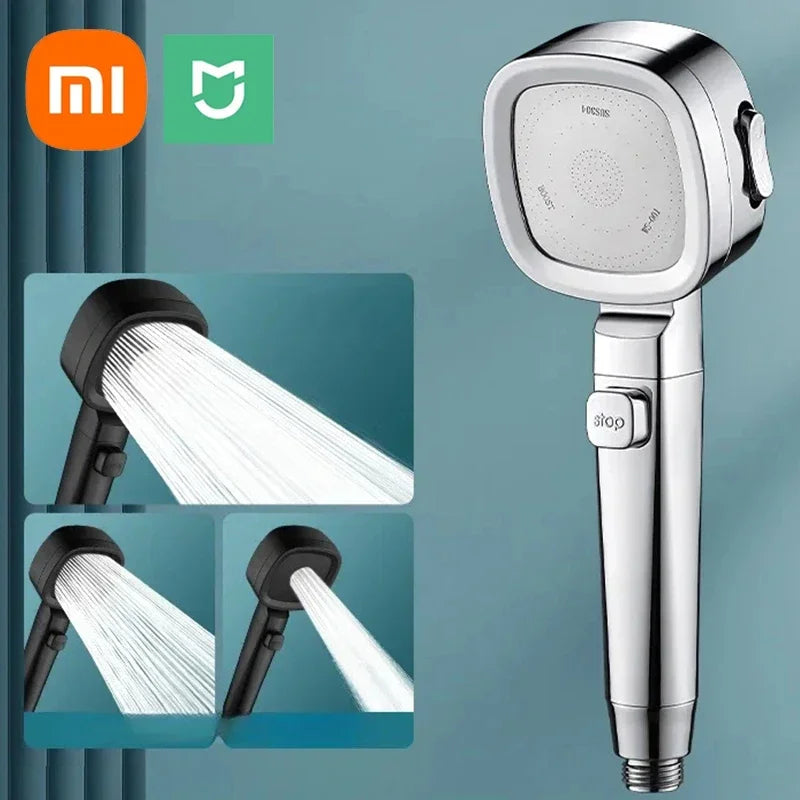 Xiaomi High Pressure 3 Mode Adjustable Shower Head With Filter