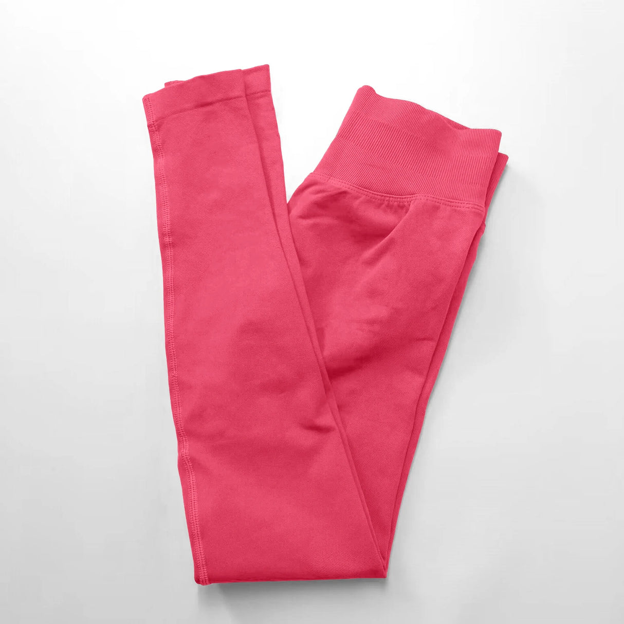 NCLAGEN Low Ribbed Band Seamless Scrunch Bum Impact Leggings