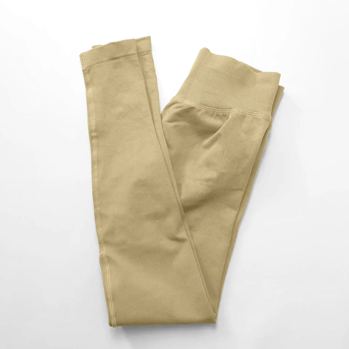 NCLAGEN Low Ribbed Band Seamless Scrunch Bum Impact Leggings