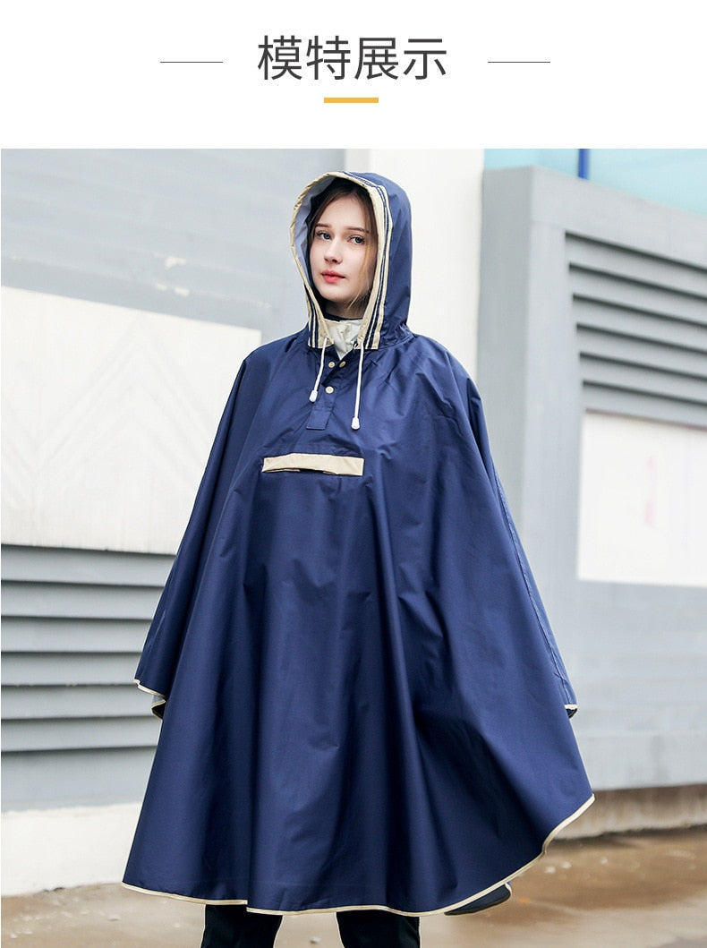 Adult/Children's Poncho Raincoat.