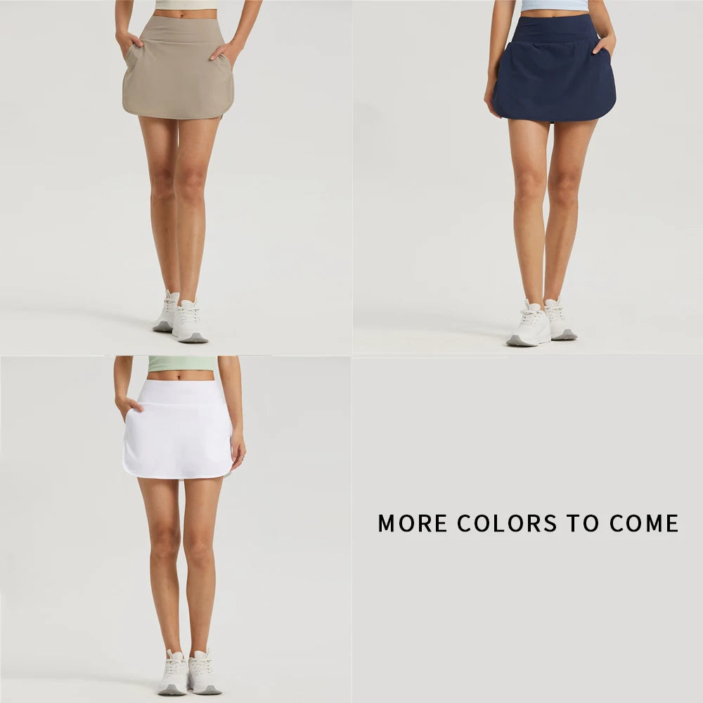 WISRUNING Skort For Badminton Or Tennis