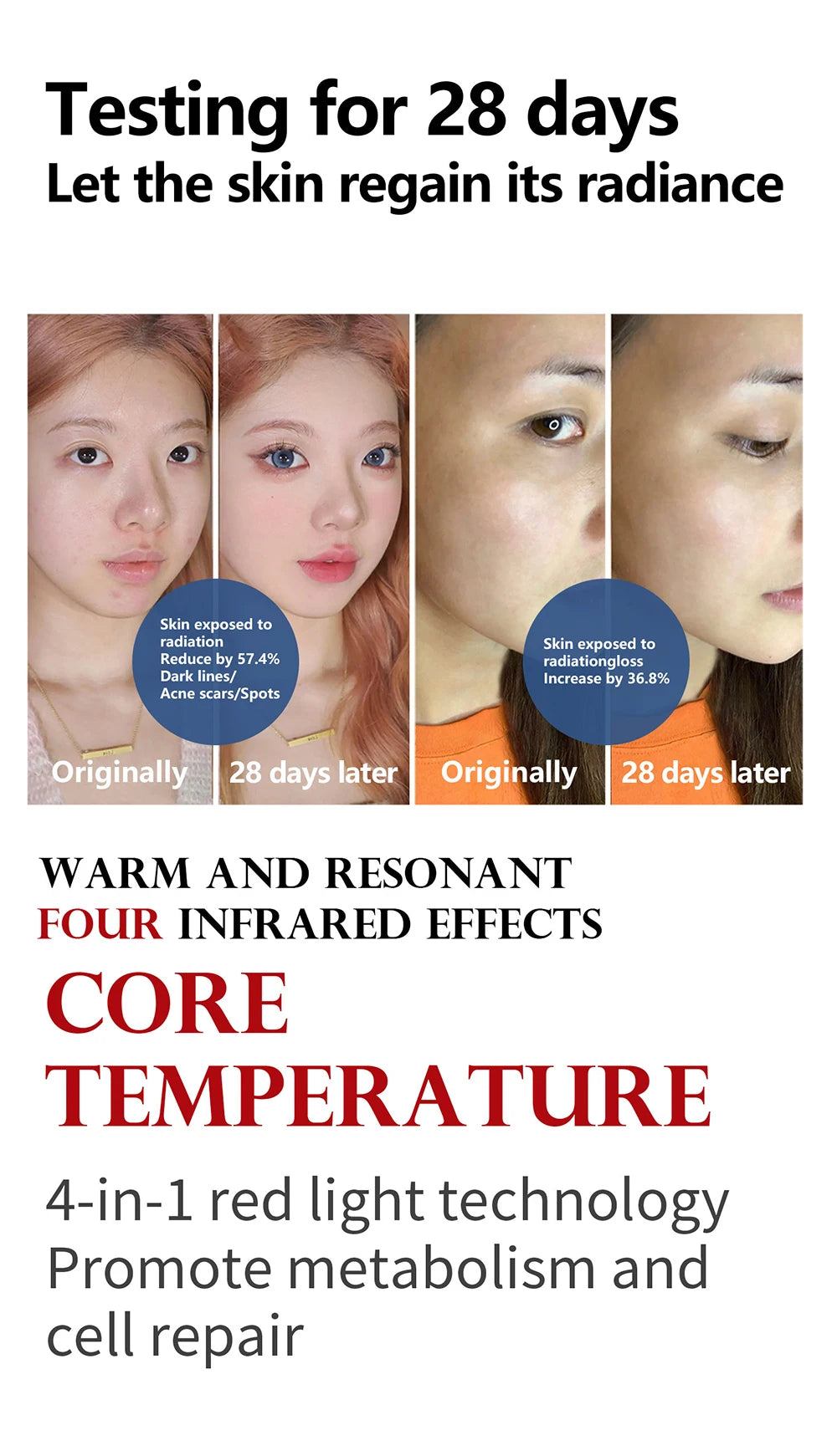 NEW 186 LED's Hat & Face Red Light Therapy For Hair Loss And Skin Rejuvenation