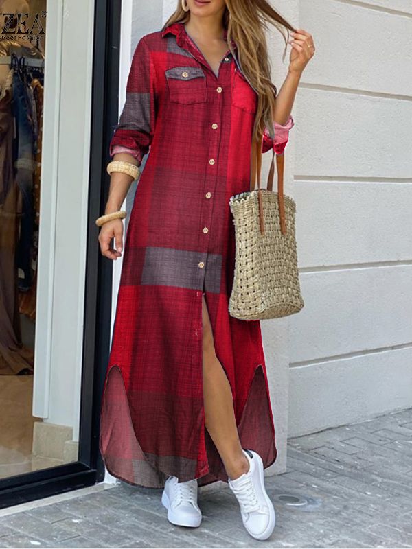 ZANZEA Women's Casual Dress.