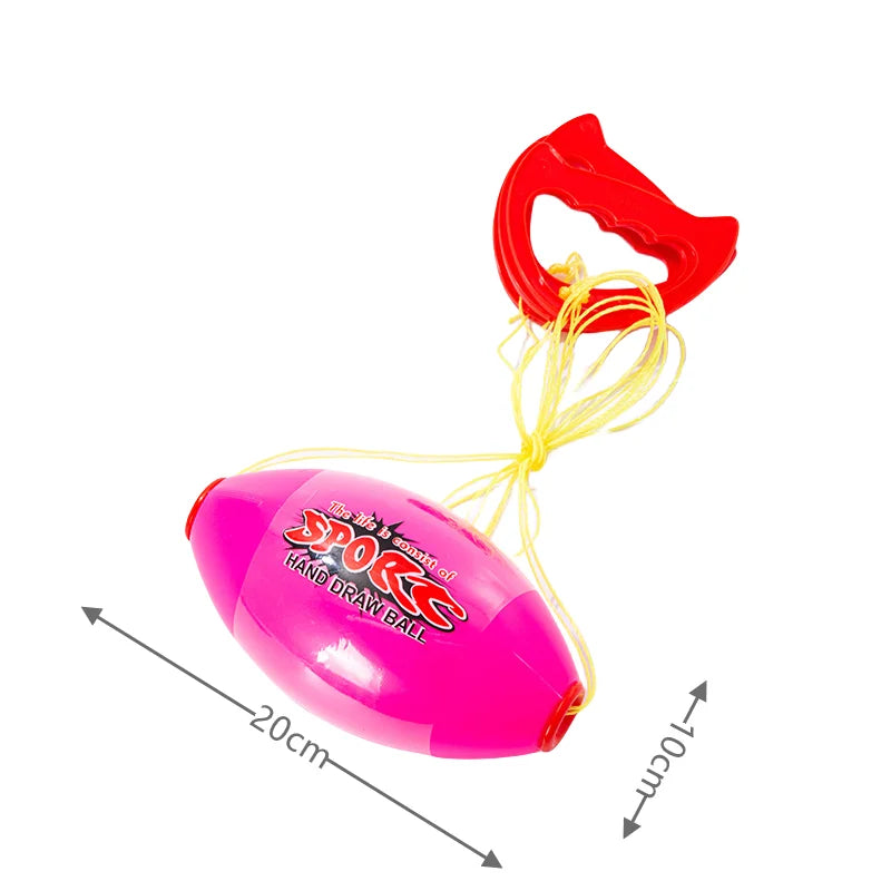 Children's Hand Pulled Elasticity Shuttle Ball For Arm Strength