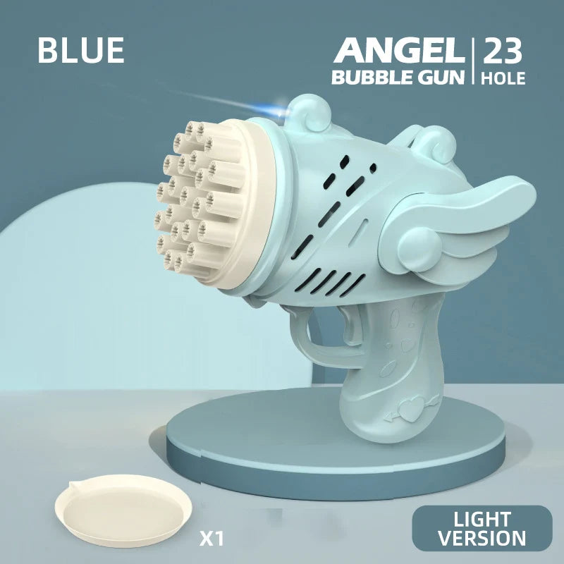 Rechargeable 29 Holes Bubble Gun