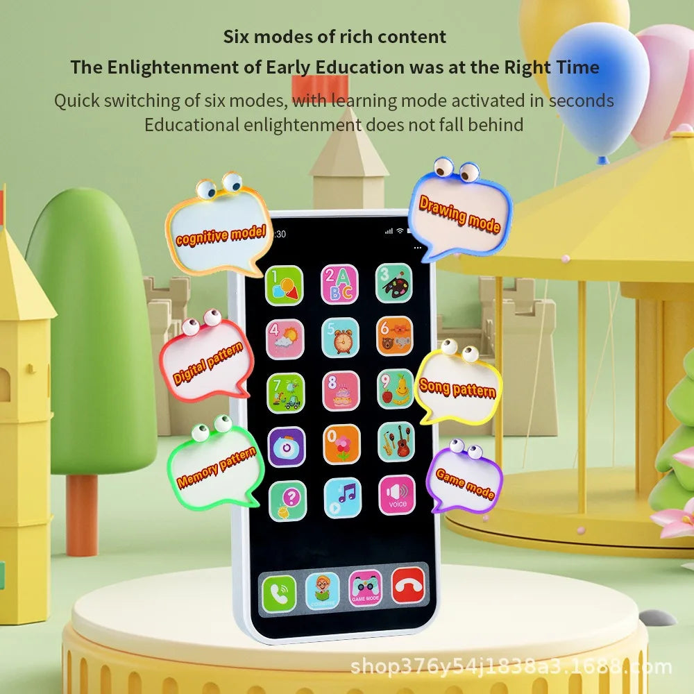 Children Multi-mode Touchscreen Simulation I phone