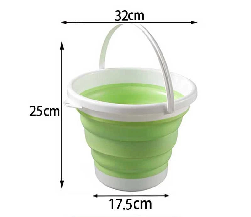 3L/5L/10L Multi-purpose Silicone Folding Bucket