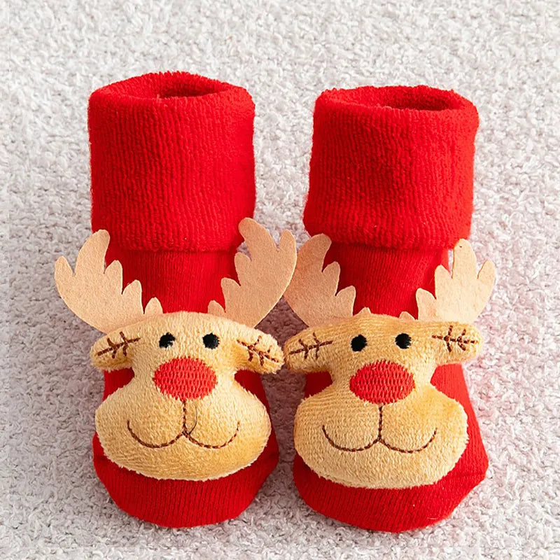 Children's Non-slip Christmas Socks.