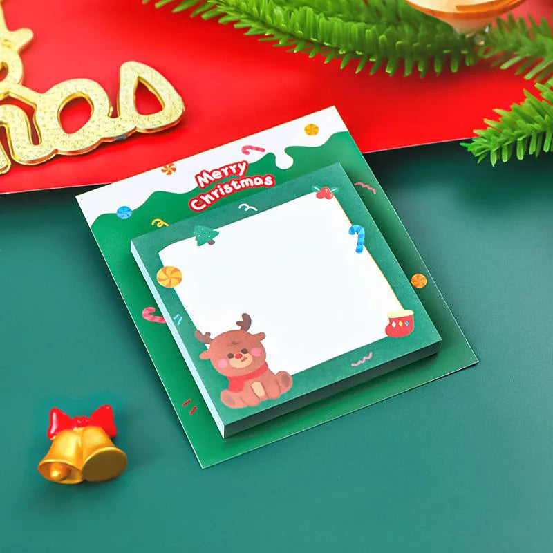 1 Piece Christmas Sticky Notepads.