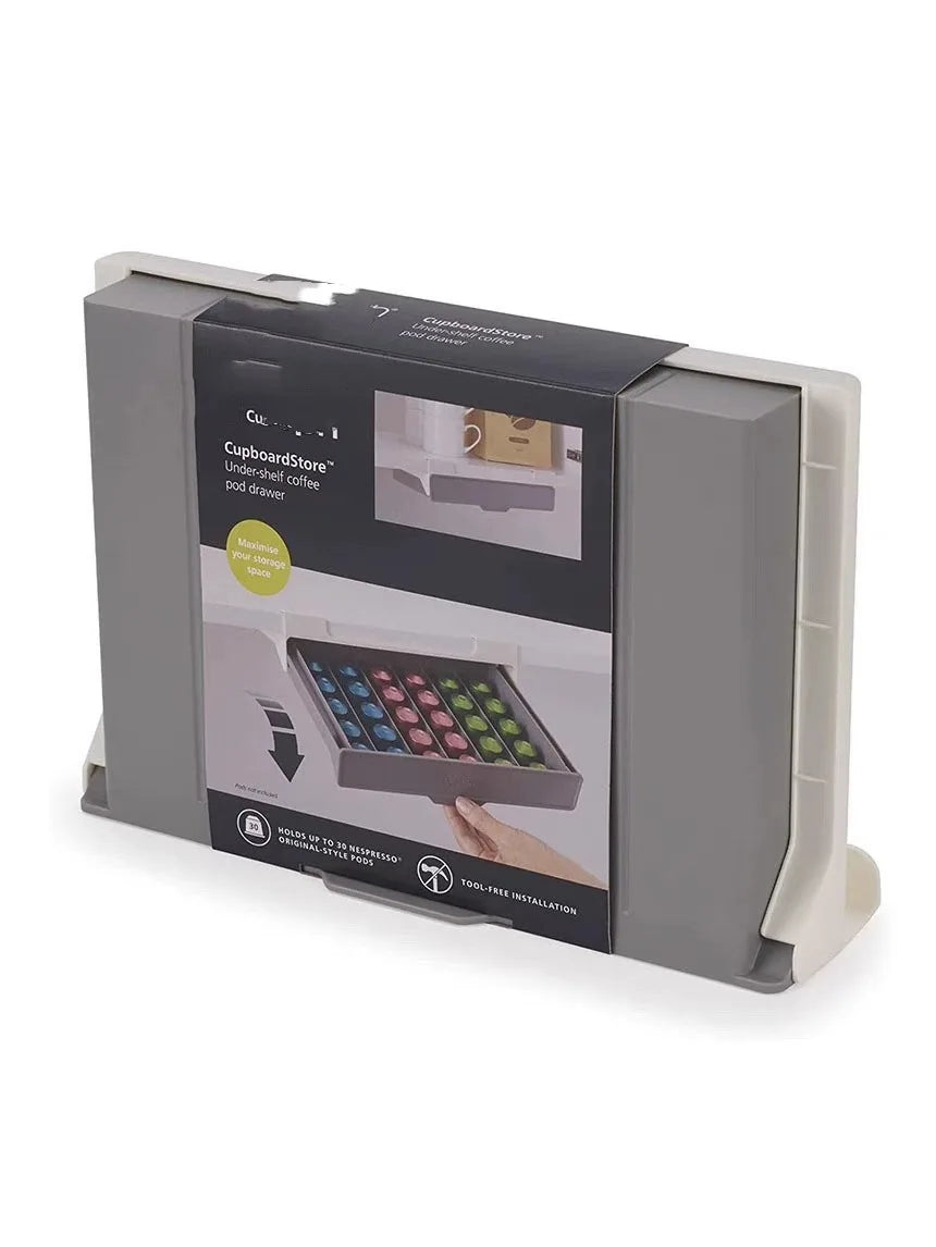 Adhesive Space-Saving Capsule Coffee/Tea Bag Storage Rack