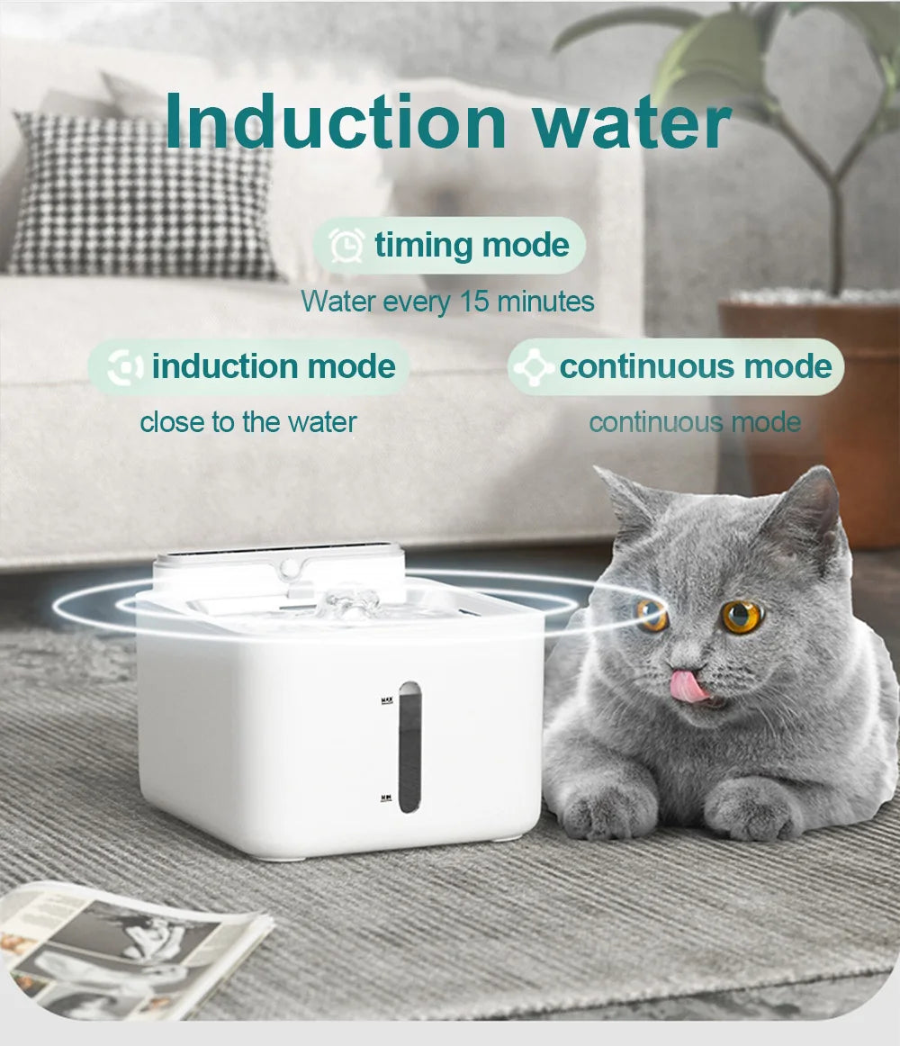 Wireless Rechargeable Pet Water Fountain