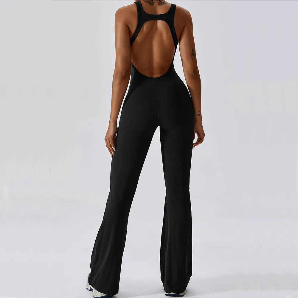 One Piece Activewear Legging Jumpsuit