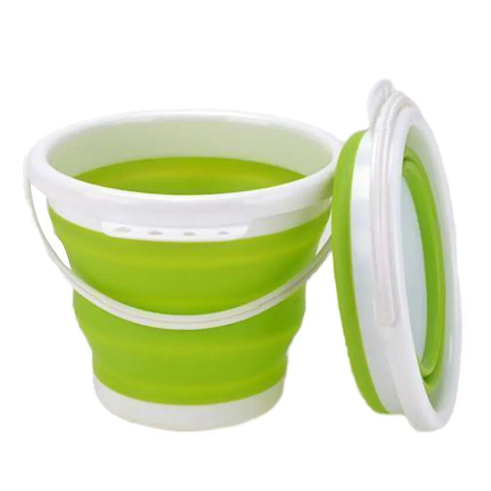 3L Collapsible Bucket For Camping Household Cleaning Or Auto Washing