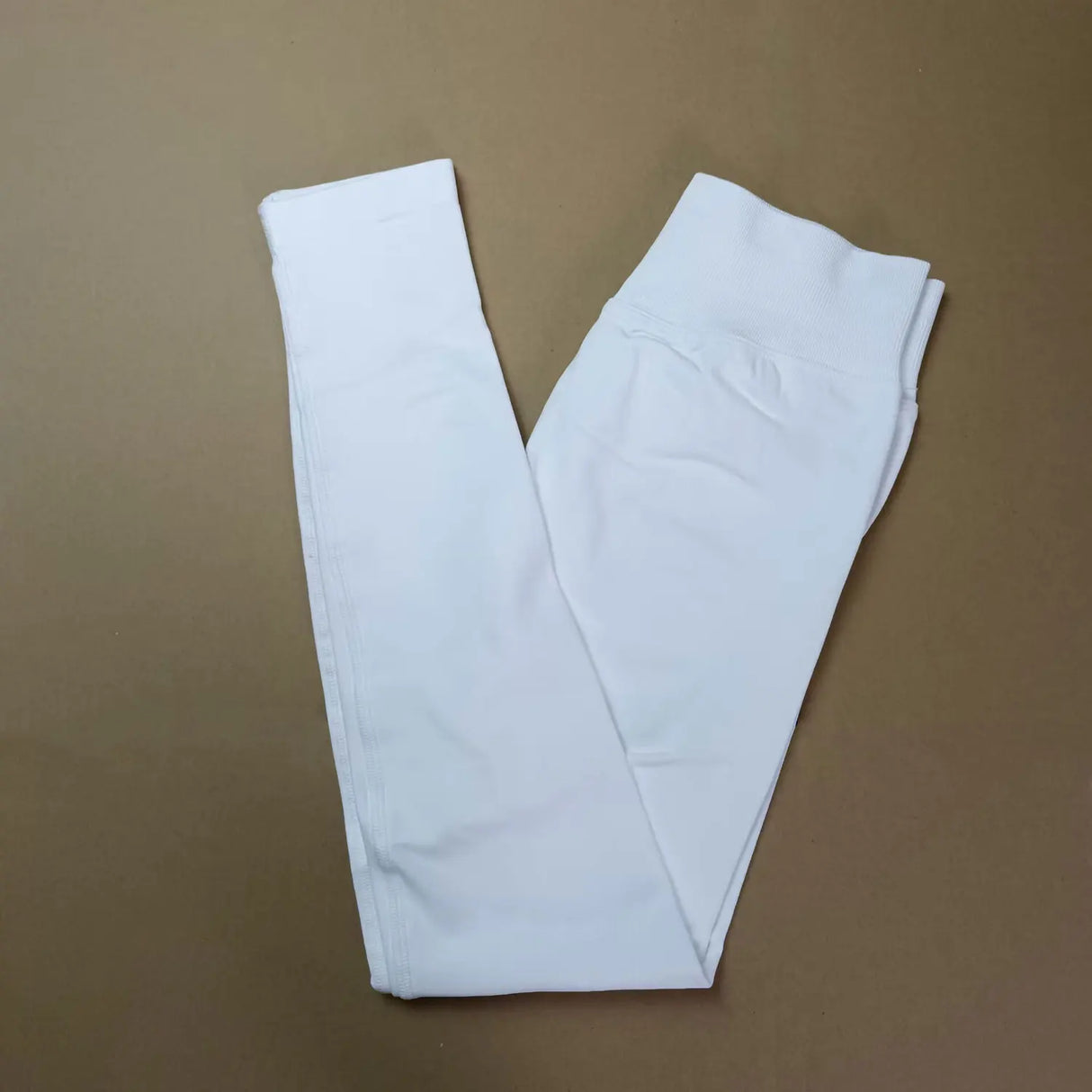 NCLAGEN Low Ribbed Band Seamless Scrunch Bum Impact Leggings