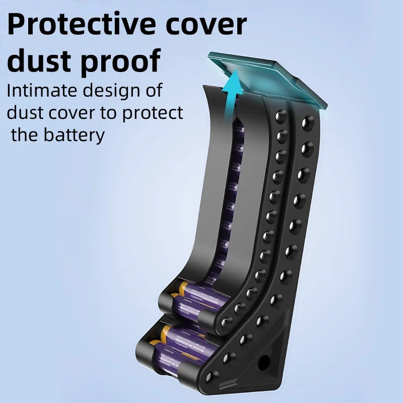 AA/AAA Wall-Mounted Battery Dispenser