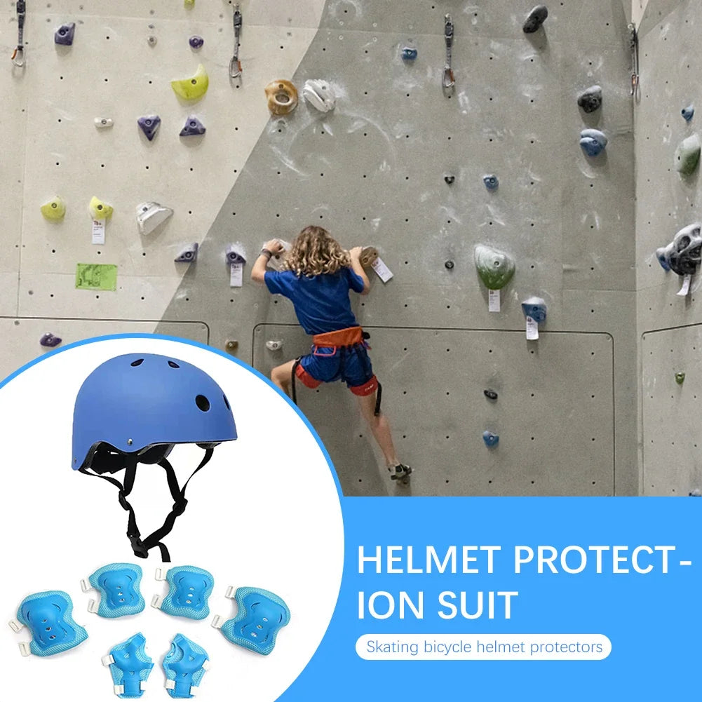 Children's Protective Body Gear And Breathable Helmet With EPS material for cushioning and shock absorption